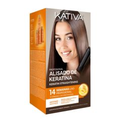 kativa alisado de keratina profesional straightening