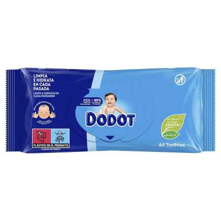 dodot etapas toallitas 64ud