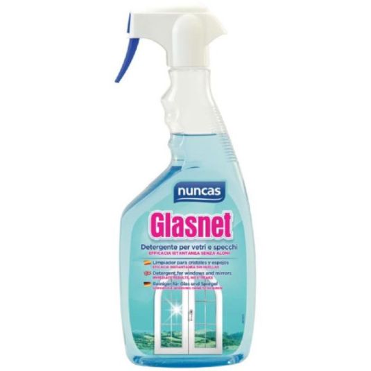 nuncas glasnet limpiador para cristales y espejos 750ml