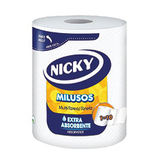 nicky rollo cocina multiusos 1 en 10 superabsorvente