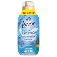 lenor suavizante frescor alpino 36+14 lavados