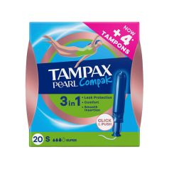tampax compak pearl super 20u