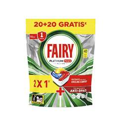 fairy maquina platinum 20+20 capsulas