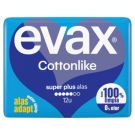 EVAX COTTONLIKE SUPER-PLUS ALAS 12 U.