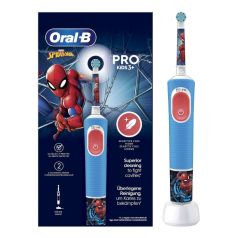 oral-b cepillo eléctrico kids pack spiderman