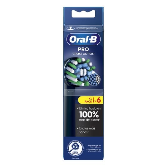 oral-b recambios cross action negro 4und