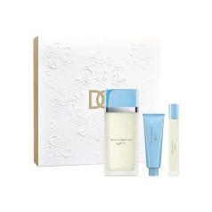 dolce & gabbana light blue eau de toilette cofre 3 piezas