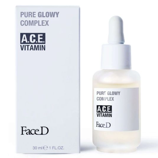 face d pure glowy luminosidad vitamina a,c,e.30ml