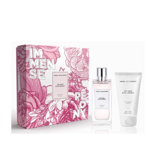 angel schlesser instant peony eau de toilette 100 cofre 2 piezas angel schlesser instant peony eau de toilette 100 cofre 2 piezas