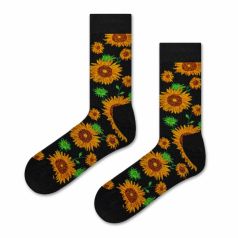 happy feet calcetin girasol