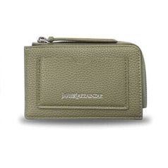 javier larrainzar monedero tarjetero verde
