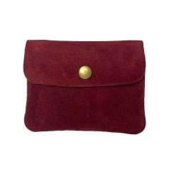 monedero serraje rojo