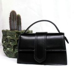 bolso negro solapa pequeño