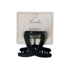 pinza de pelo color negro