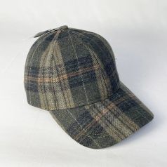 gorra cuadros verdes