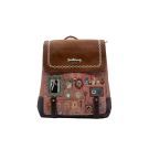 S.C.MOCHILA HUELLAS PINK XK06*