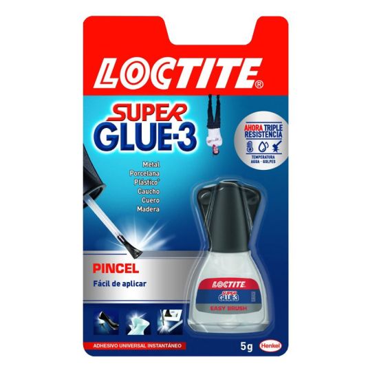 loctite super glue-3 pincel 5g
