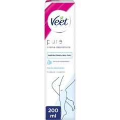veet minima crema depilatoria cuerpo y piernas para piel sensible 200ml