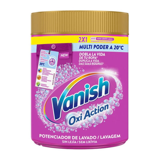 vanish oxi advance potenciador del lavado 400+400g