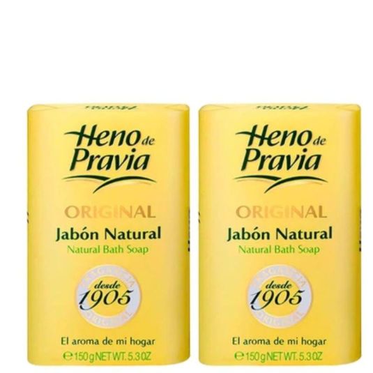 heno de pravia original pastillas de jabon 