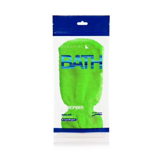 suavipiel manopla bath microfibra colores surtidos 1ud