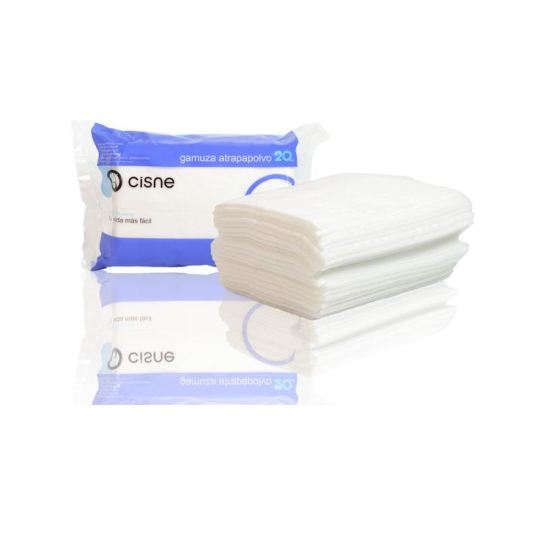 cisne gamuzas atrapapolvo pack 20 undades