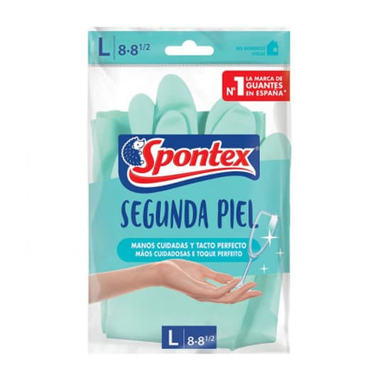 spontex guantes segunda piel talla grande t8 1 par