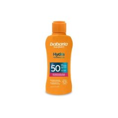 babaria protector solar corporal leche hydra spf30 100 ml formato viaje
