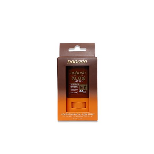 babaria sun f-50 stick facial glow