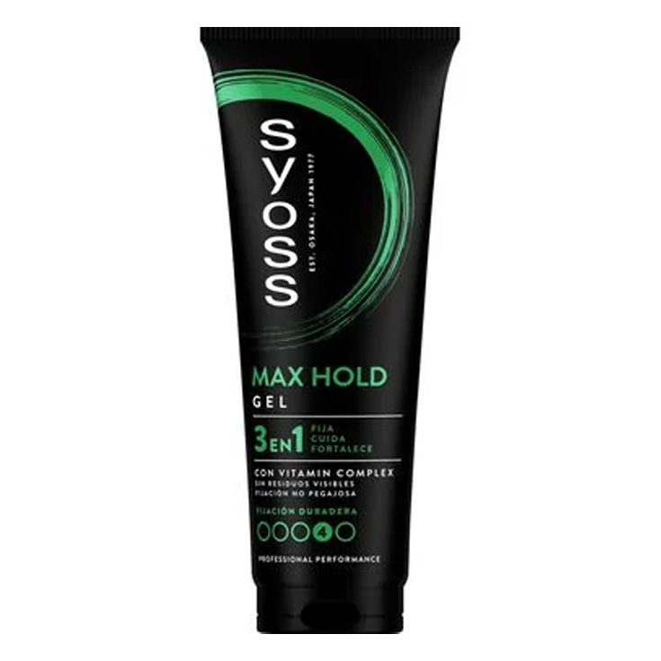 syoss gel max hold 250ml