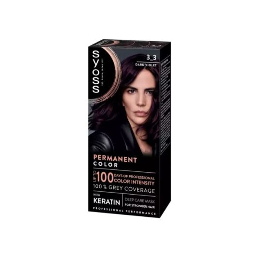 syoss permanent color 3.3