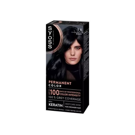 syoss permanent color 1.1