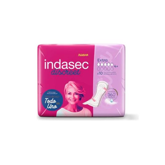 indasec discreet extra 10 unidades