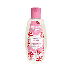 aceite tulipan negro fresa y nata 200ml