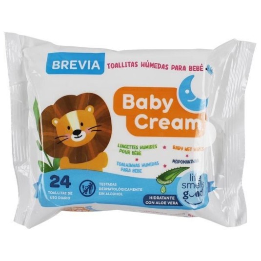 brevia toallita baby cema 24unidades