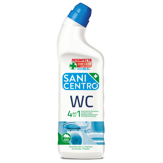 sanicentro gel wc frescor montaña 1l