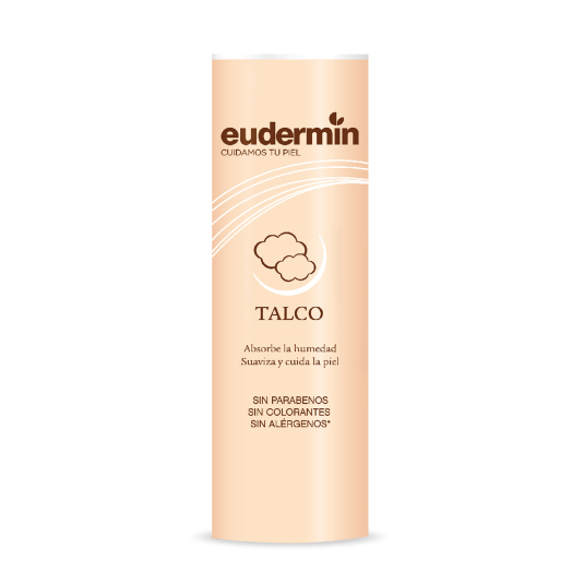 eudermin polvos de talco sin parabenos 200g