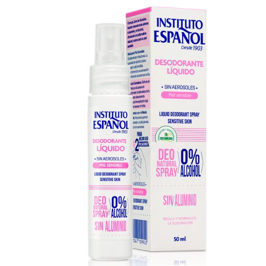 instituto espanol desodorante líquido sensible 50ml instituto espanol desodorante líquido sensible 50ml