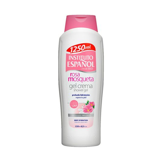 instituto español gel de ducha rosa mosqueta 1250ml
