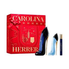 carolina herrera goodgirl eau de parfum 80ml cofre 3 piezasGOODGIRL EDP 80 ML+ HAIRMIST+ MINI COFRE