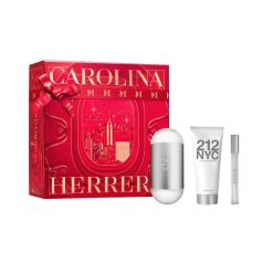 carolina herrera 212 woman eau de toilette 100ml cofre 3 piezas 