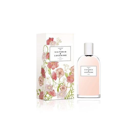 aguas de victorio & lucchino nº2 rosa fresca eau de toilette 150ml