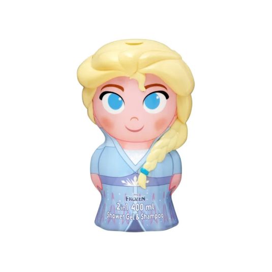 frozen elsa gel ducha&champu 2d 400ml