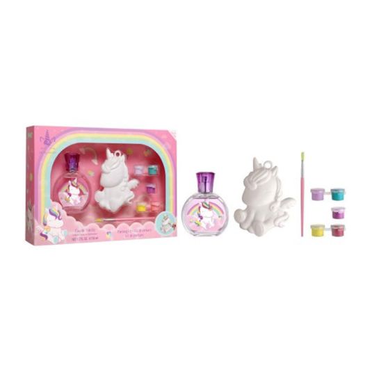 eau my unicorn set colonia 50ml+figura para pintar
