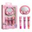 ANGEL SET 3 BRILLOS LABIALES + ESPEJO