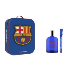 futbol club barcelona eau de toilette 100ml neceser 2 piezas