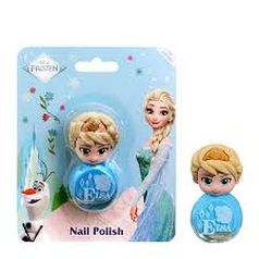 frozen esmalte de uñas azul