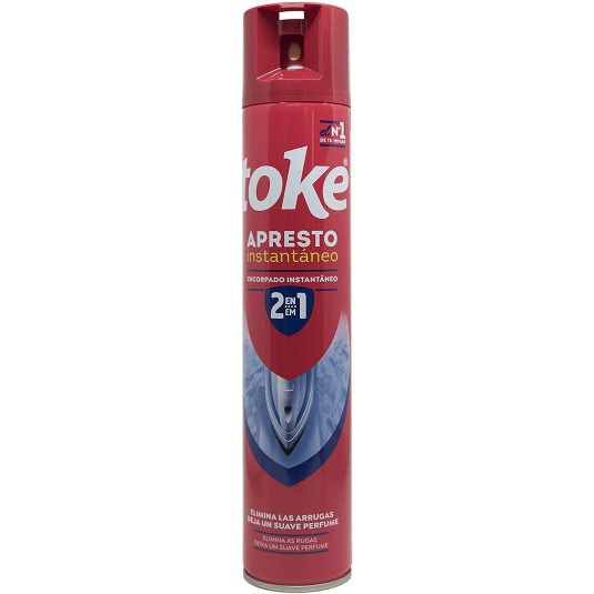 toke apresto instantaneo 2 en 1 spray 500ml