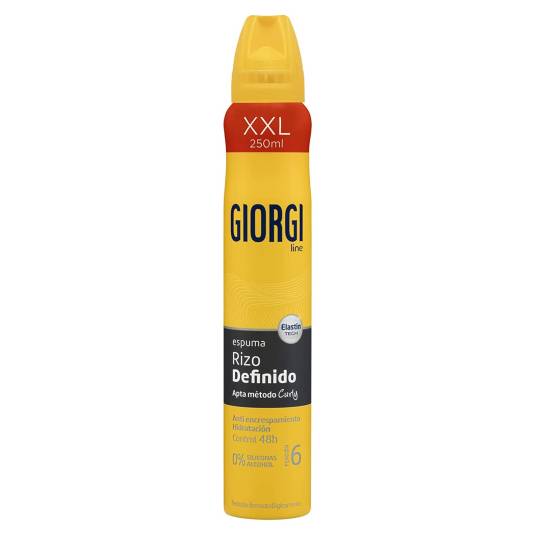 giorgi line espuma rizo definido 250ml