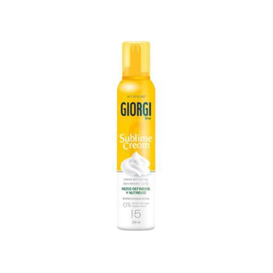 giorgi sublime cream espuma de rizos 200ml